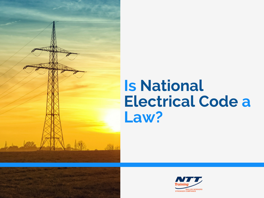 Is 2017 National Electrical Code a Law?