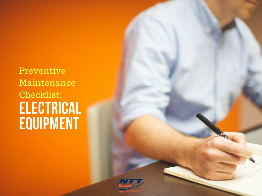 Preventive Maintenance Checklist for Electrical Equipment