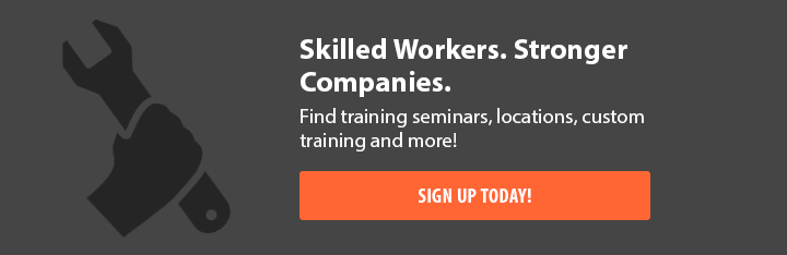 Skilled Workers. Stronger Companies. Find training seminars, locations, custom training and more! Sign Up Today!