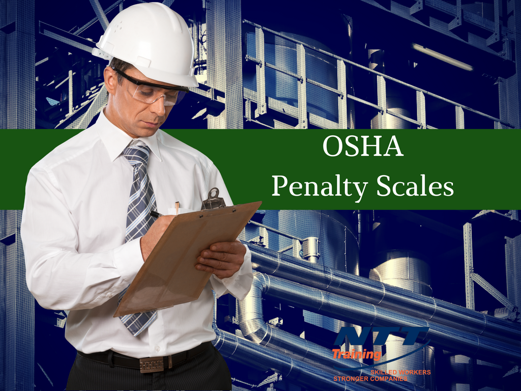 What are OSHA Penalty Scales?